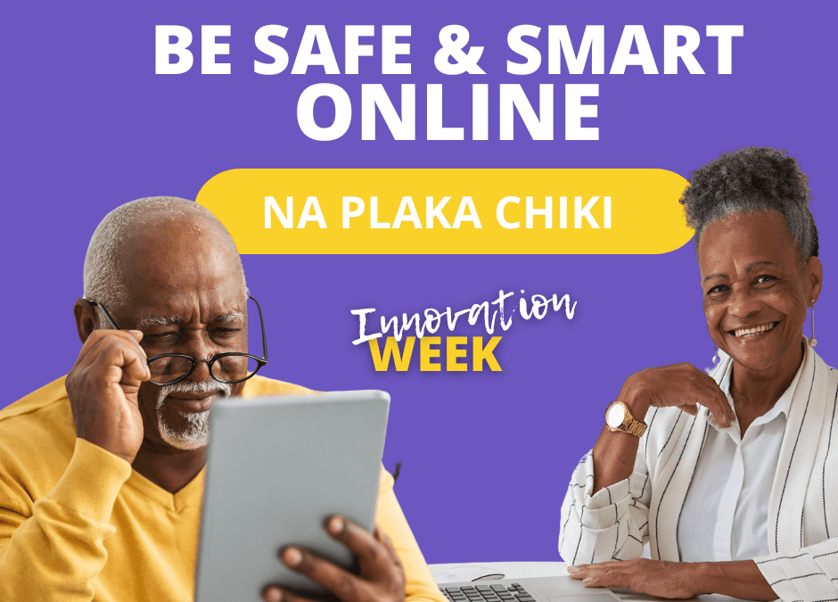 Charla be safe and smart online